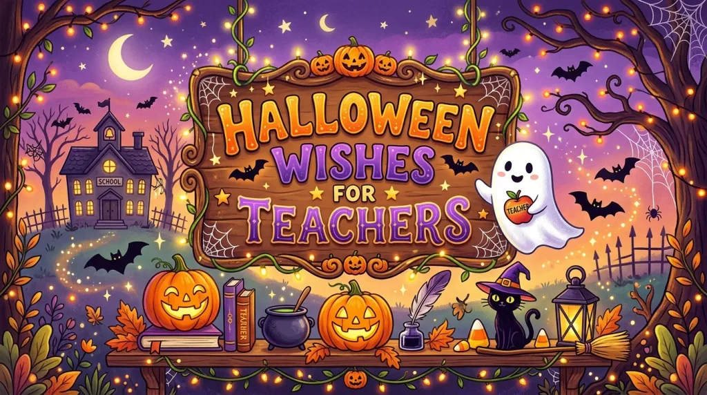 Halloween Wishes for Teachers